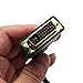 Rerii Golden Plated DVISPL1VV 1 Feet DVI-I Analog to 2x VGA Video Splitter Cable, DVI Male 24+5 to 2 VGA Female Cable Adapter - M/F