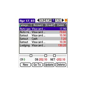 Portable Expense Tracker downloadable Software