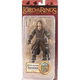 Battle Action Aragorn Lord Of The Rings Trilogy Figure