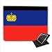 Liechtenstein Flag For Apple iPad 2 & the New iPad 3 Faux Leather Folio Presenter Case Cover Bag with Stand Capability
