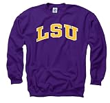 Louisiana State Tigers Adult Classic Arch Crewneck Sweatshirt