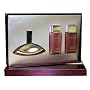 Euphoria By Calvin Klein For Women. Gift Set ( Eau De Parfum Spray 3.4 Oz + Sensual Skin Lotion 3.4. Oz + Sensual Bath & Shower Gel  3.4 Oz ).
