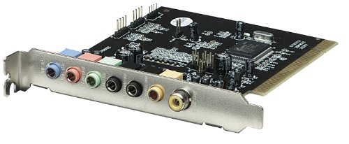 MANHATTAN PCI Sound Karte 7 Kanal Vollduplex 96 kHz 24 bit Dolby Digital EX DTS ES HRTF 3D Audio DirectMusic, DirectSound 3D und A3D