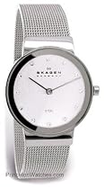Skagen Women's Silver Dial Mesh Bracelet Watch #358SSSD