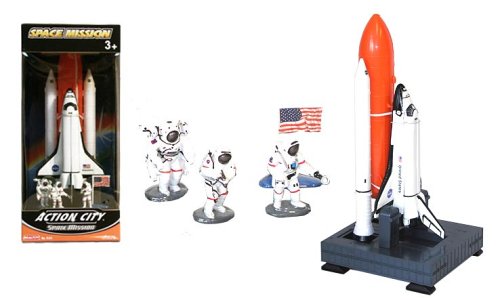 Childrens Toyshop  Toys : Action City 9101 - Space Mission Shuttle and Launcher