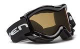 Hoven STORM TROOPER Snow Goggles - Black Gloss Frame and Bronze Chrome Lens