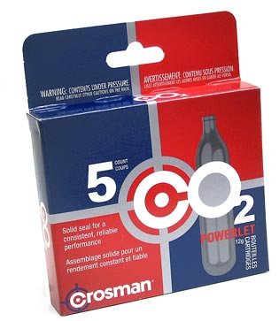 Crosman 12 Gram CO2 ( 5 Cartridges)