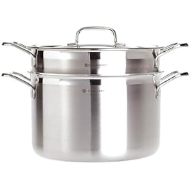 Le Creuset 3-Ply Stainless Steel Multi Pot, 24 cm