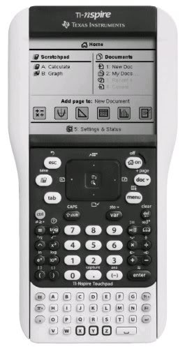 Texas Instruments Ti-nspire Graphing Calculator with Touchpad Handheld Graphing Graph Algebra Graphic Virtual TI NSpire Pocket PC 