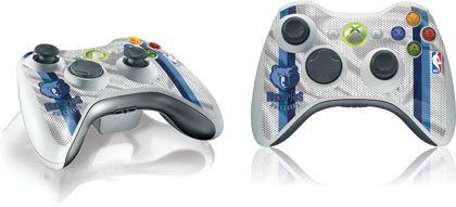 Skinit Memphis Grizzlies Home Jersey Vinyl Skin for 1 Microsoft Xbox 360 Wireless Controller