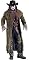 Western Cowboy Outlaw Zombie Costume with Hat and Chaps