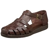 Aerosoles Women's Yentil Soup T-Strap Huarache,Brown Leather,8.5 M US