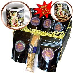 Angels - Guardian Angel - Coffee Gift Baskets - Coffee Gift Basket by 3dRose LLC