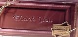 Thank You Bar in Solid Milk Chocolate