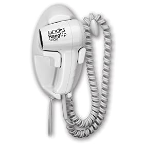 Click here to buy Andis 30970 Hangup 1600W Hair Dryer with Cord Hanger, White by Andis.
