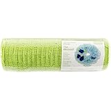 FloraCraft&reg; SimpleStyle 10 inch Decorative Mesh with Mettalic Strands, Light Green