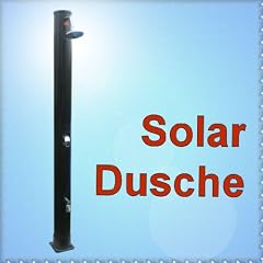 Solardusche mit Fu�brause - Gartendusche - Pooldusche 35 Liter
