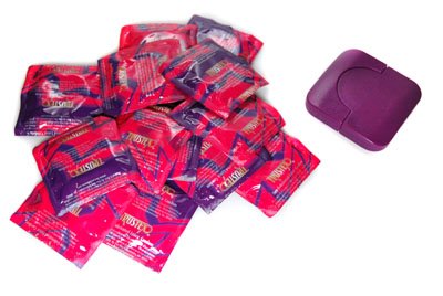 Trustex Blue Colored Premium Latex Condoms Non-Lubricated 12 condoms with Travel Condom Compact Trustex Blue Colored Premium Latex Condoms Non-Lubricated 12 condoms with Travel Condom Compact