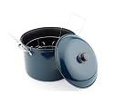 Back to Basics 21-1/2-Quart Steel Water-Bath Canner with Rack