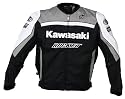Joe Rocket Kawasaki Replica Supersport Mens Textile Motorcycle Jacket Gunmetal/Black/White XXXL
