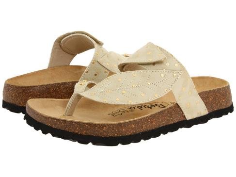 gold betula sandals