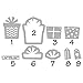 Sizzix GiftsTriplits Dies by Stephanie Barnard, 9/Pack
