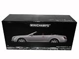 Bentley Continental GTC Convertible Silver 2006 1/18 Diecast Car Model Minichamps