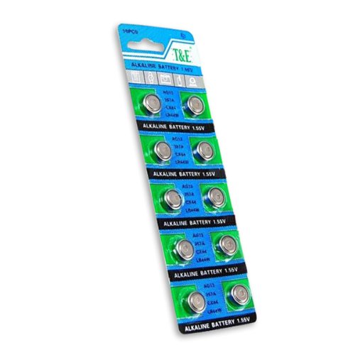 10 Pack AG4 LR66 377 626A SR626 177 1.5V Button Cell Battery- 2012