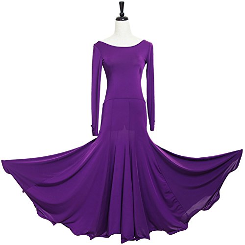 (Newya) ニューヤ レディース 発表会用 豪華 ラテン 社交ダンスドレス モダンダンス 衣装 開場ドレス ワンピース 服