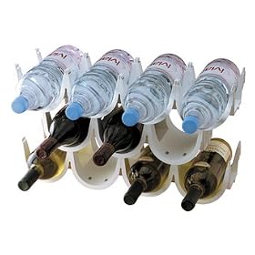 Vacuvin Bottle Click Rack Set of 10 White