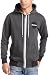 Lifetime Collective Young Men's Kiss (Keep It Simple Stupid) Hoodie,Heather Black,Large