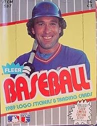 1989 Fleer Baseball Card Unopened Hobby Box (Griffey, Smoltz, Johnson, Biggio RC's)