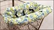3 N 1 Shopping Cart & High Chair Cover - Bubble Dot Blue - Cuter Than A Ducks Butt