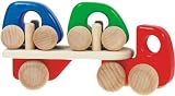 Produkt-Bild: BAJO, Holzspielzeug, Autotransporter mit zwei Fahrzeugen