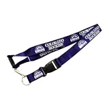 Colorado Rockies Clip Lanyard Keychain