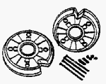 Arnold #OEM-190-215 62LB Wheel Weights