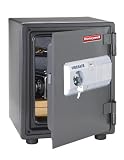 biometric gun safes Honeywell 2054SB .76 Cubic Foot One Hour Fire Anti Theft Safe with Biometric Scan