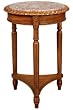 Hyde Park Round Marble-top Anywhere Table