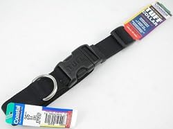 Tuff Adjustable Collars 1" x 20"-26" Black