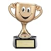 3.75 inch Childrens Trophy Award A1026-with Free Personalised centre