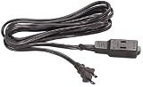 9ft Standard Indoor Extension Cord - Brown 3outlet 2 Prong