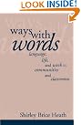 Ways with Words...