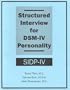 Structured Interview for DSM-IV Personality (Package of 5 Booklets)