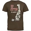 Led Zeppelin - Stairway To Heaven Brown T-Shirt