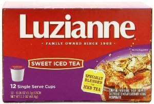 Luzianne, Iced Tea, Sweet Iced Tea, K-Cups, 12 Count, 2.16oz Box (Pack of 3)