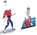 THE AMAZING SPIDER-MAN COMIC SERIES SPIDERMAN ACTION FIGURE ZIP LINE NEW_s-1