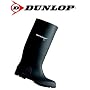 Dunlop Schwarzer preiswerter Gummistiefel aus PVC &hellip Dunlop