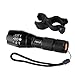 Refun Bicycle Light Set Ultra Bright Headlight (Cree XML T6 LED Flashlight), 2pcs Taillight (3 Lighting Modes), Quick Release Bicycle Accessories