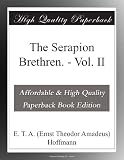 Image of The Serapion Brethren. - Vol. II