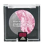 IMAGE OF Maybelline Eyestudio Marbelized Eyeshadow (# 107 Silver Stunner) Shadow Color